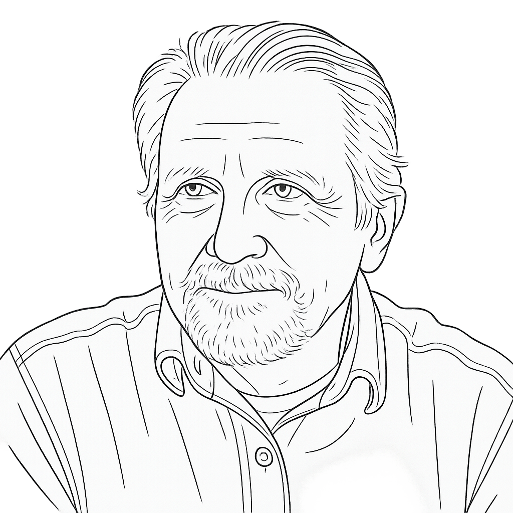 A Line Art Rendition of Me
